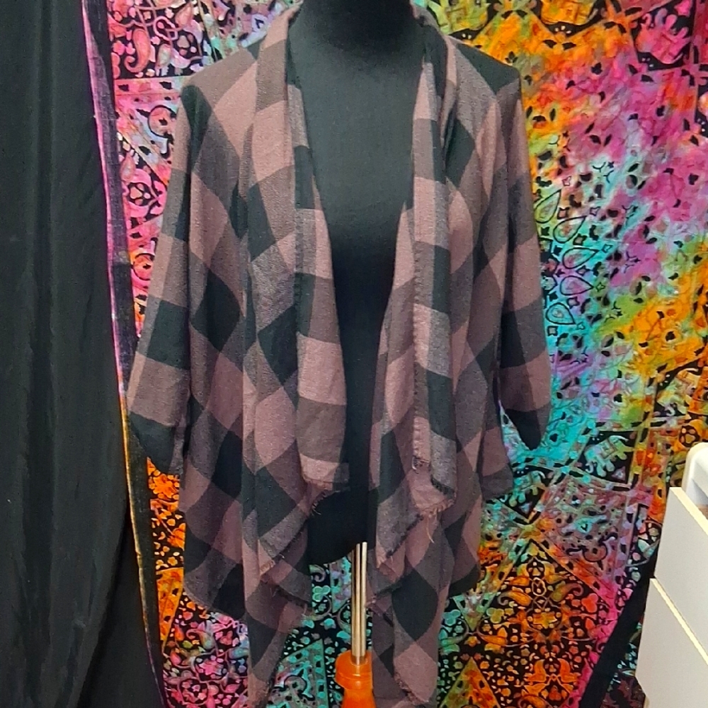 Knox Rose Flannel Sweater